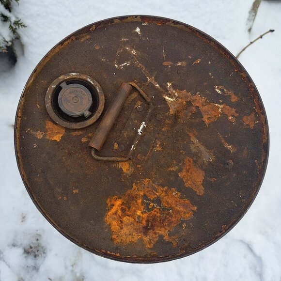 Vintage Tumbler X.H.D. Brake Fluid 5 Gallon Can - Picture 5 of 10